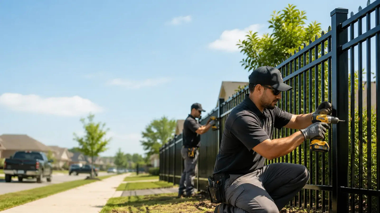 Metal Fence Installation in Summit Station, PA